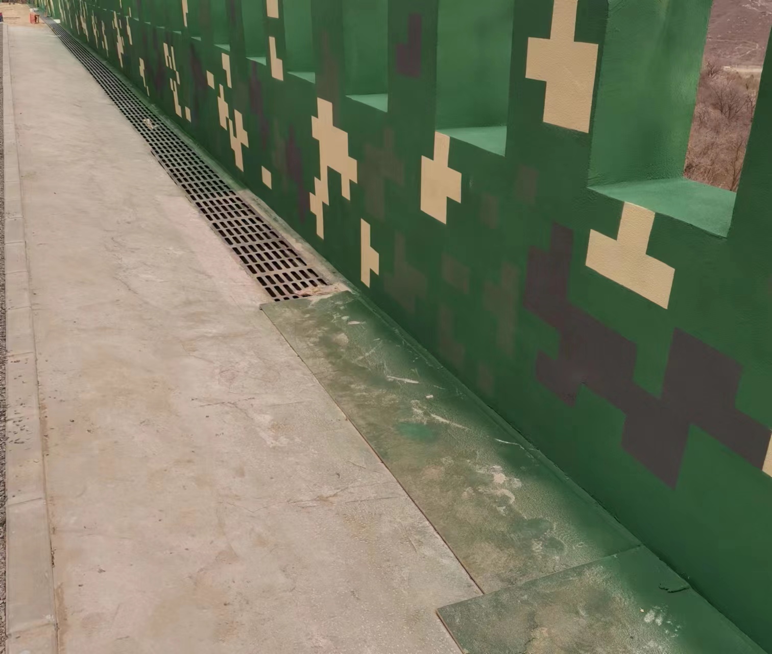 闵行围墙迷彩喷涂,数迷彩漆